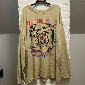 Pacsun Licensed Red Hot Chili Peppers blood sugar sex magik Long sleeve shirt L